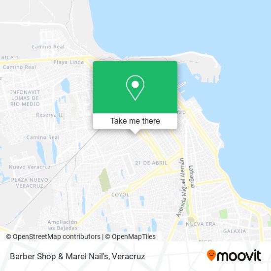 Mapa de Barber Shop & Marel Nail's