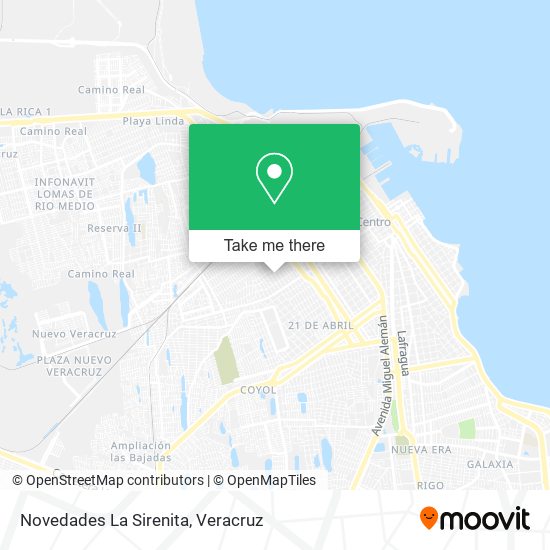 Novedades La Sirenita map