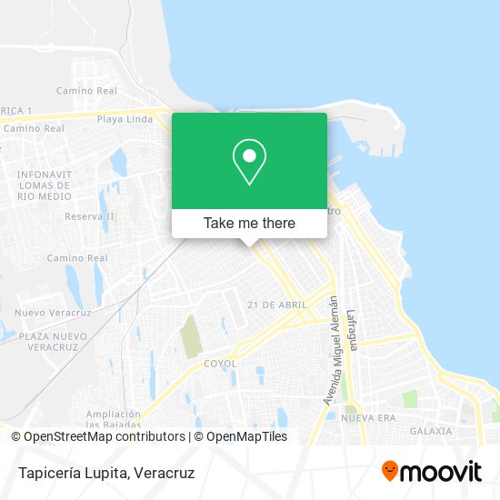 Tapicería Lupita map
