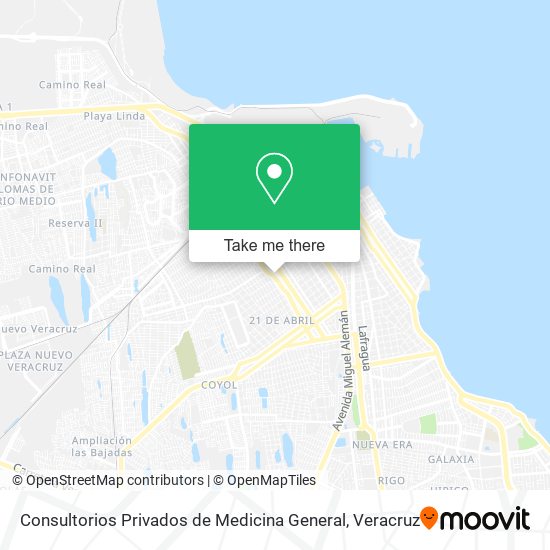 Mapa de Consultorios Privados de Medicina General