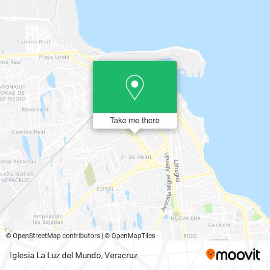 Iglesia La Luz del Mundo map