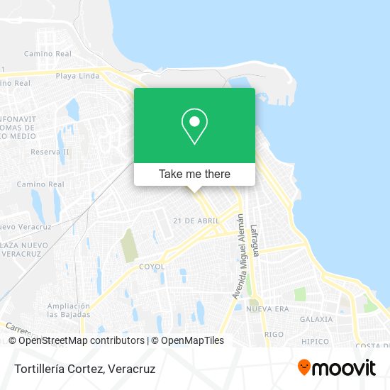 Tortillería Cortez map