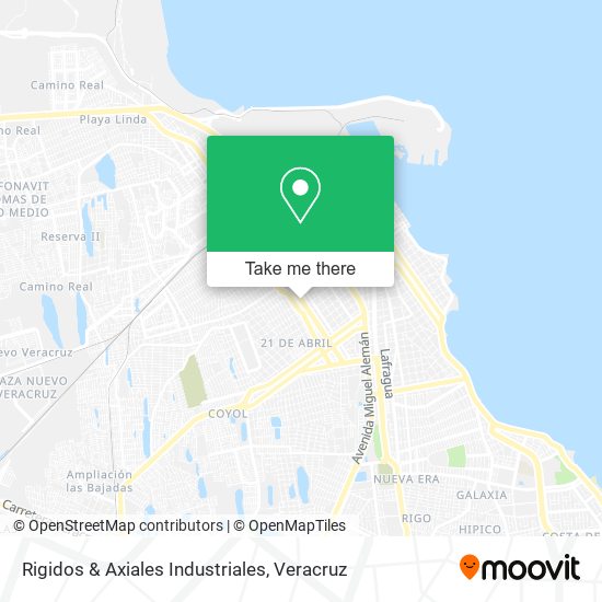 Mapa de Rigidos & Axiales Industriales