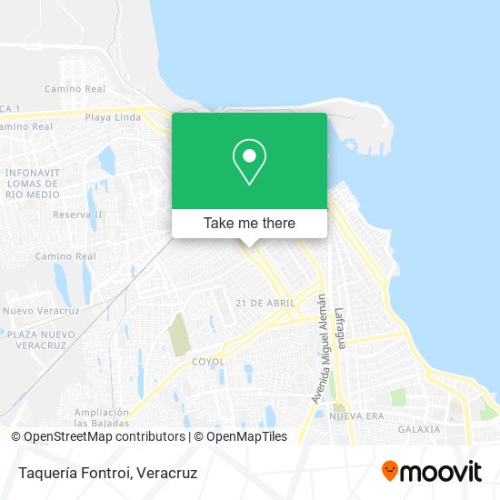 Taquería Fontroi map