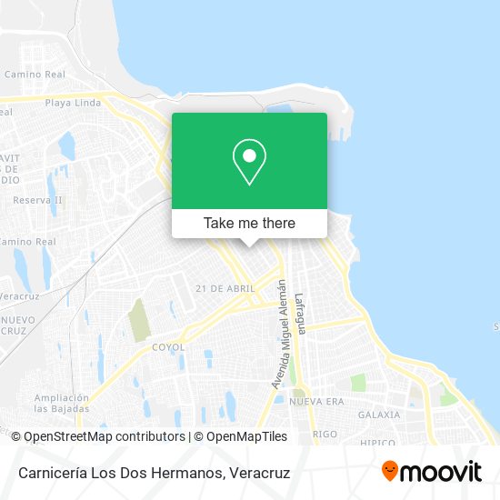 Mapa de Carnicería Los Dos Hermanos
