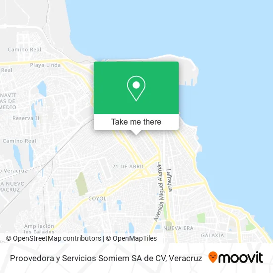 Proovedora y Servicios Somiem SA de CV map