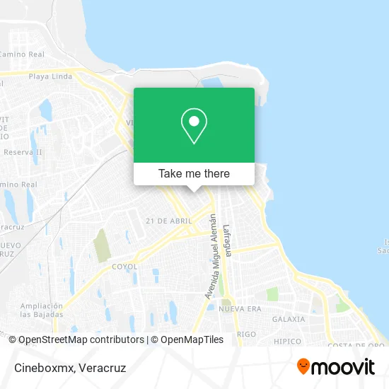 Cineboxmx map