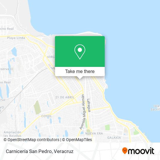 Carnicería San Pedro map