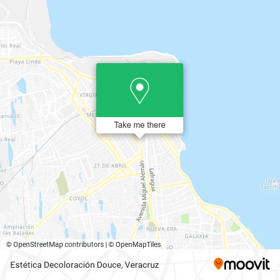 Estética Decoloración Douce map