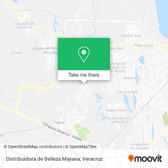 Distribuidora de Belleza Mayana map