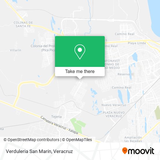 Mapa de Verduleria San Marín