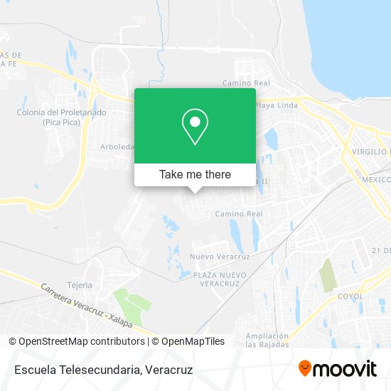 Escuela Telesecundaria map