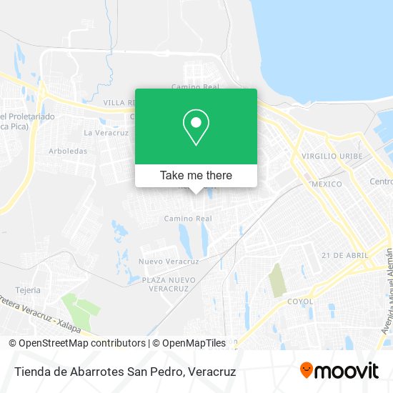 Tienda de Abarrotes San Pedro map