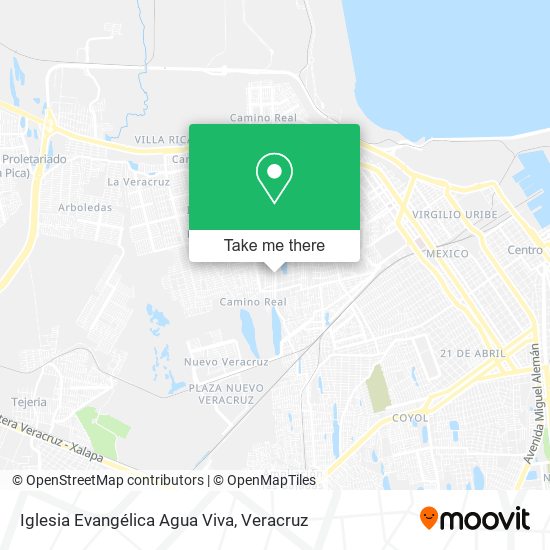 Mapa de Iglesia Evangélica Agua Viva