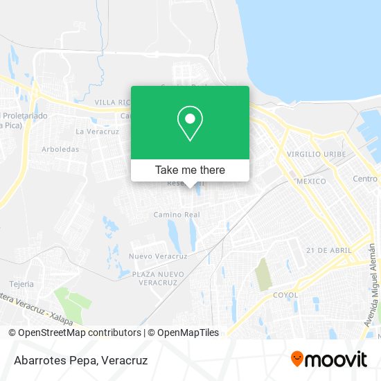 Mapa de Abarrotes Pepa