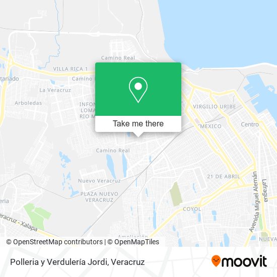 Mapa de Polleria y Verdulería Jordi