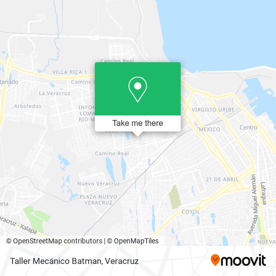 Taller Mecánico Batman map