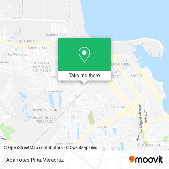 Mapa de Abarrotes Piña