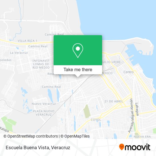 Mapa de Escuela Buena Vista