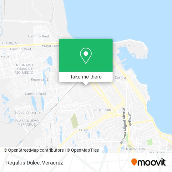 Mapa de Regalos Dulce