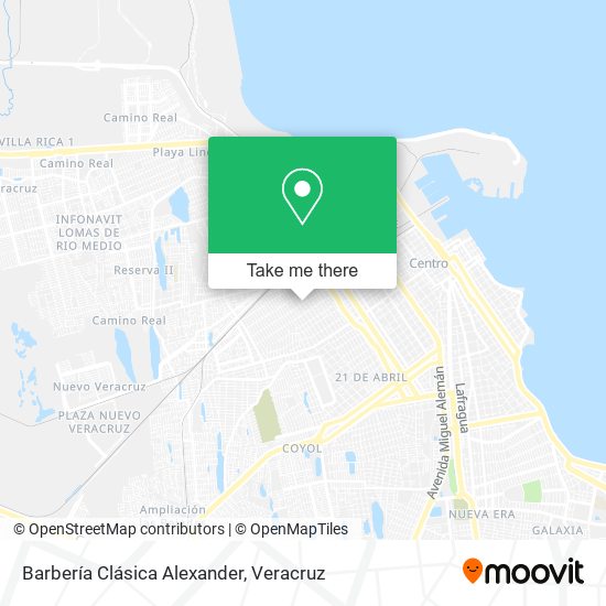 Barbería Clásica Alexander map