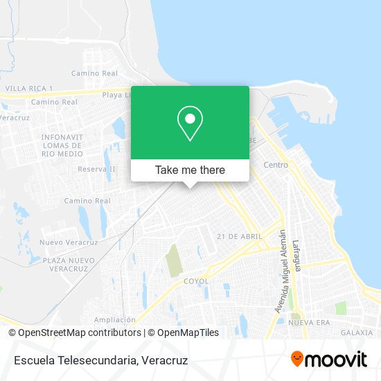 Escuela Telesecundaria map