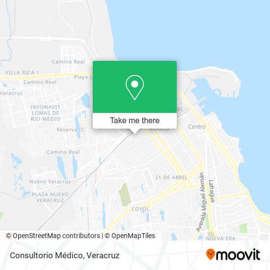 Consultorio Médico map