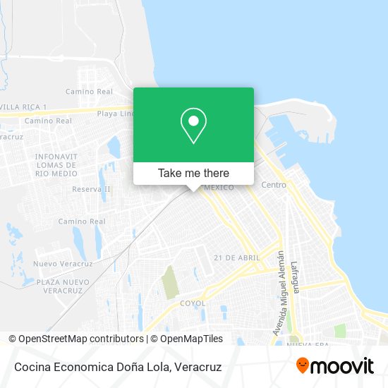 Cocina Economica Doña Lola map