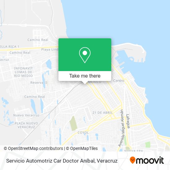 Servicio Automotriz Car Doctor Aníbal map