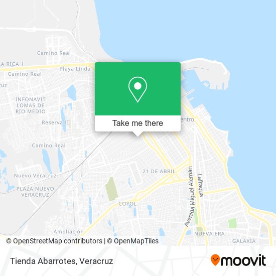 Mapa de Tienda Abarrotes