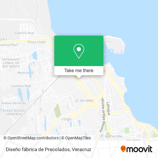 Diseño fábrica de Precolados map