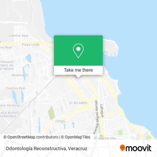 Odontología Reconstructiva map