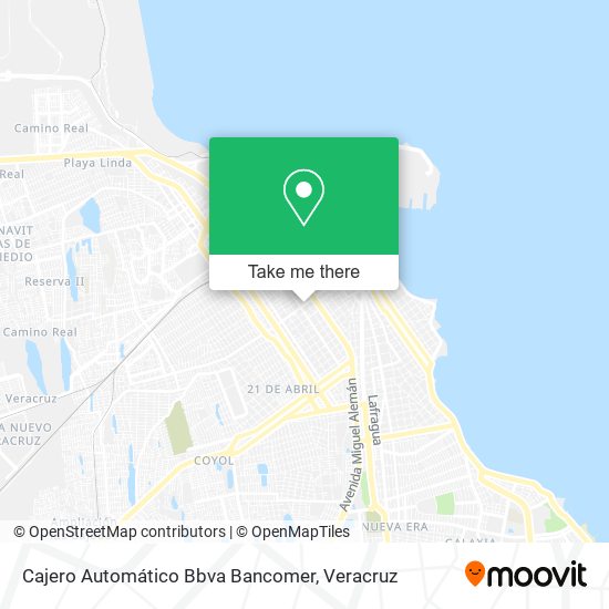 Cajero Automático Bbva Bancomer map
