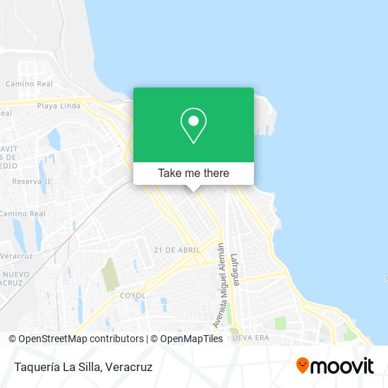 Taquería La Silla map