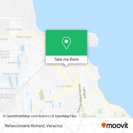 Refaccionaria Richard map