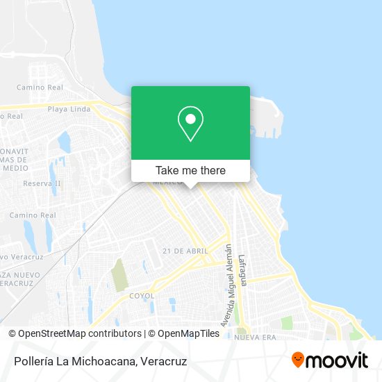 Pollería La Michoacana map