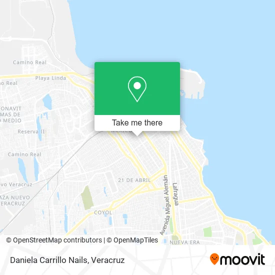 Daniela Carrillo Nails map