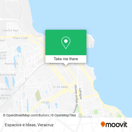 Mapa de Espacios e Ideas