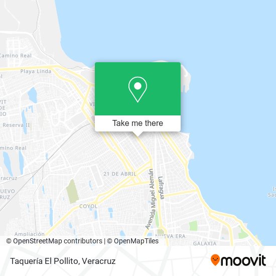 Taquería El Pollito map