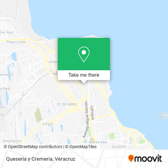 Quesería y Cremeria map