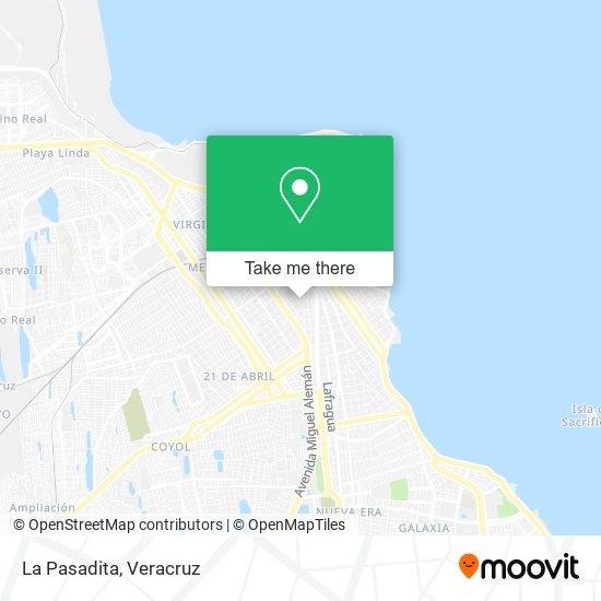 Mapa de La Pasadita