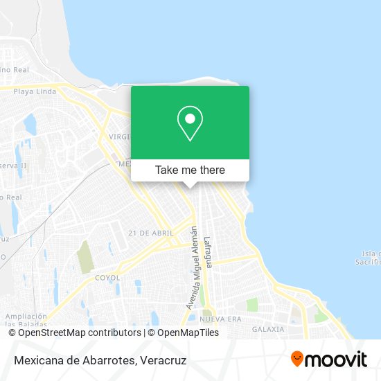Mexicana de Abarrotes map