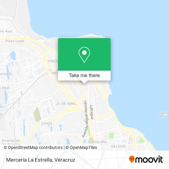 Mercería La Estrella map