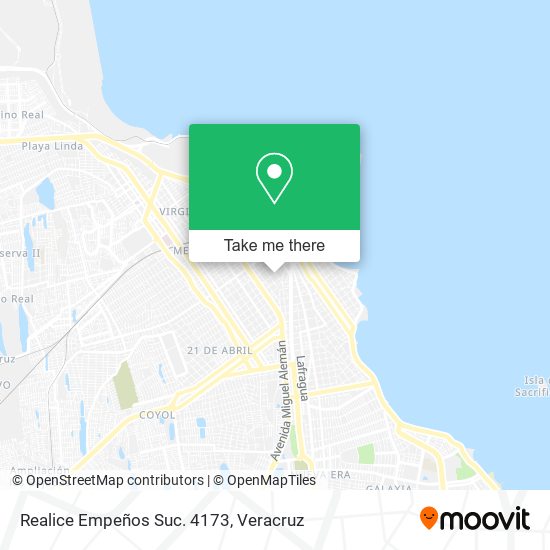 Realice Empeños Suc. 4173 map