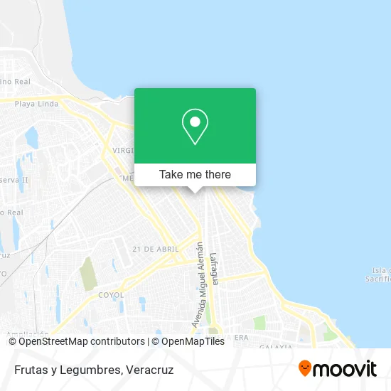 Frutas y Legumbres map