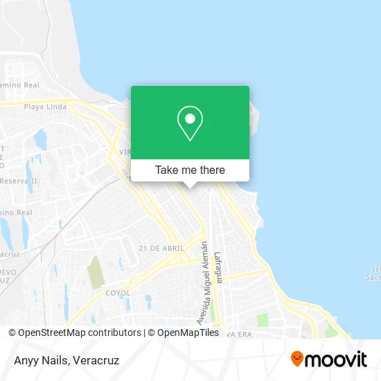 Anyy Nails map