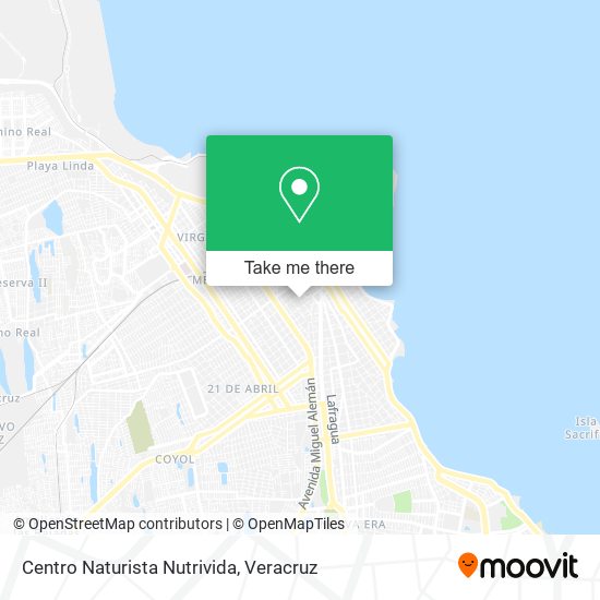 Centro Naturista Nutrivida map
