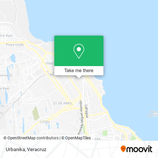 Mapa de Urbanika