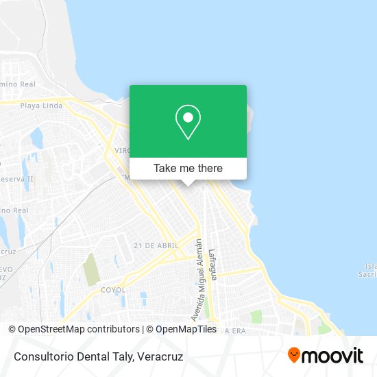 Consultorio Dental Taly map