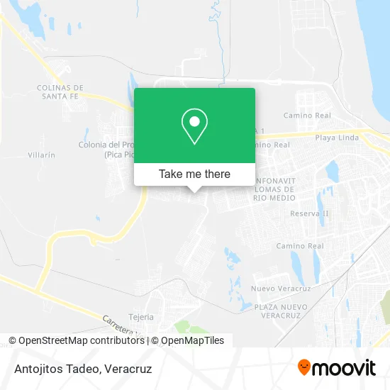 Mapa de Antojitos Tadeo